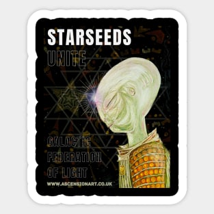 Starseeds Unite Sticker